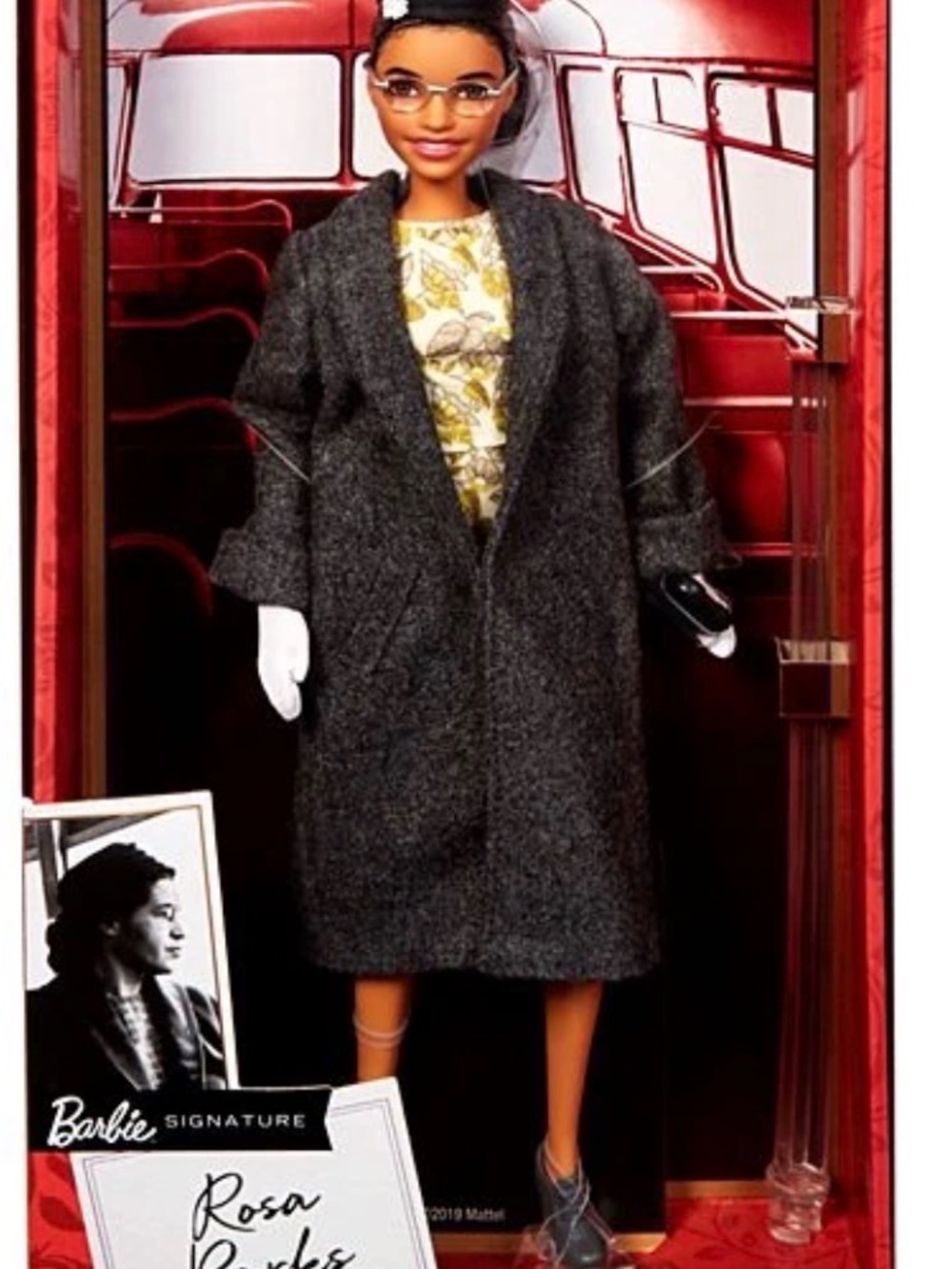LOT of FOUR Barbie Collectible Signature Rosa Parks Frida Kahlo Latin Asian - Picture 4 of 6
